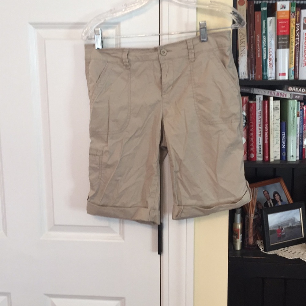 Loft tan shorts